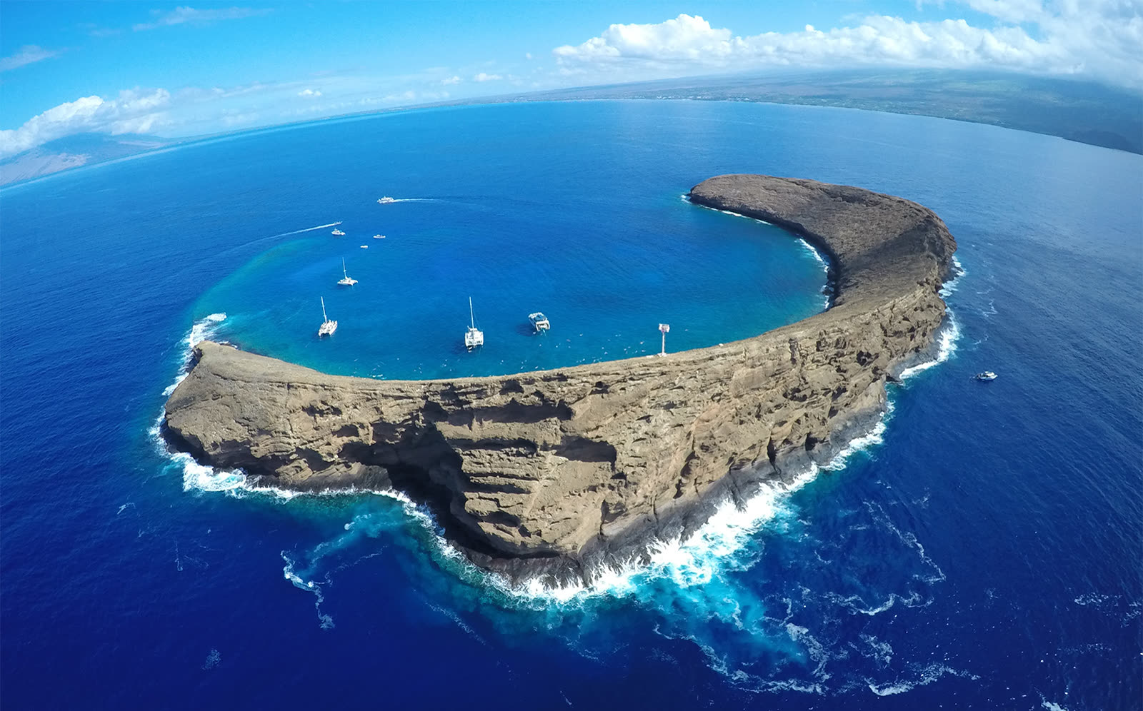 Molokini crater